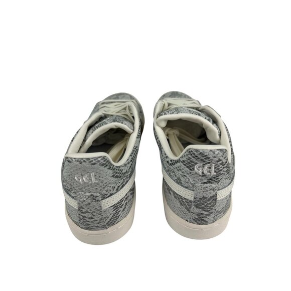 Asics Gel-PTG Snakeskin Low-Top Sneakers Cream/Gray Womens Size 8 Ortholite Inso - Picture 6 of 8